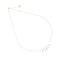 Collana Maman et Sophie Donna Drops in Oro giallo Zaffiro GCDRP5ZR - GCDRP5ZR